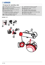 Предварительный просмотр 22 страницы Hansa HANSAFIT Series Installation And Maintenance Manual