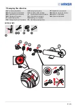 Предварительный просмотр 23 страницы Hansa HANSAFIT Series Installation And Maintenance Manual