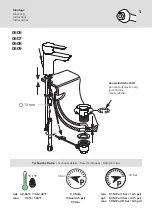 Preview for 5 page of Hansa HANSALIGNA 0606 3203 Mounting And Operating Instructions