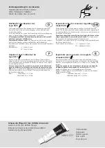 Preview for 8 page of Hansa HANSALIGNA 0606 3203 Mounting And Operating Instructions