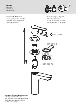 Preview for 9 page of Hansa HANSALIGNA 0606 3203 Mounting And Operating Instructions