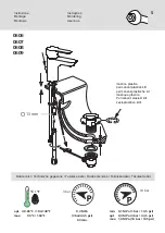 Preview for 17 page of Hansa HANSALIGNA 0606 3203 Mounting And Operating Instructions