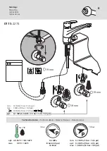 Preview for 6 page of Hansa HANSAMIX 0115 2273 Mounting And Operating Instructions