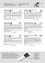 Preview for 20 page of Hansa HANSAMIX 0115 2273 Mounting And Operating Instructions