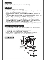 Предварительный просмотр 9 страницы Hansa HF-162 Owner'S Manual