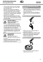 Предварительный просмотр 19 страницы Hansa LED 4 Stars Operating Instructions Manual