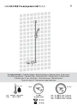 Предварительный просмотр 5 страницы Hansa Matrix 4487 0050 Mounting And Operating Instructions