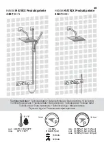 Предварительный просмотр 35 страницы Hansa Matrix 4487 0050 Mounting And Operating Instructions