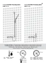 Предварительный просмотр 51 страницы Hansa Matrix 4487 0050 Mounting And Operating Instructions