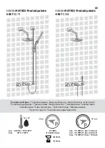 Предварительный просмотр 53 страницы Hansa Matrix 4487 0050 Mounting And Operating Instructions