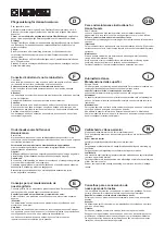 Preview for 20 page of Hansa Matrix 4487 XX10 Mounting And Operating Instructions