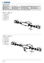 Предварительный просмотр 14 страницы Hansa MICRA 4815 0171 Installation And Maintenance Manual