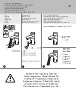 Preview for 68 page of Hansa MIX E Series Mounting And Operating Instructions