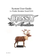 Hansa Nordic Reindeer 0616 User Manual preview