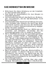 Preview for 16 page of Hansa OKP6546SWH Operating Instructions Manual