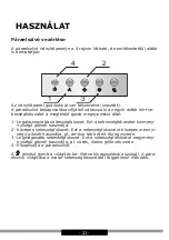 Предварительный просмотр 21 страницы Hansa OMP6251BGH Operating Instructions Manual