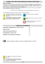 Preview for 108 page of Hansa OTC611IH Instruction Manual