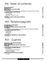 Предварительный просмотр 3 страницы Hansa OTC6223BGH Operating Instructions Manual