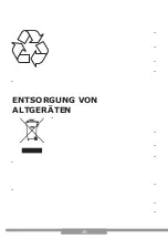 Предварительный просмотр 20 страницы Hansa OTP6641BGH Operating Instructions Manual