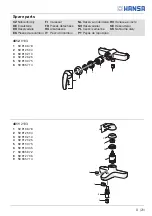 Preview for 11 page of Hansa PICO 4611 2103 Installation And Maintenance Manual