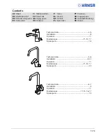 Предварительный просмотр 3 страницы Hansa POLO Installation And Maintenance Manual