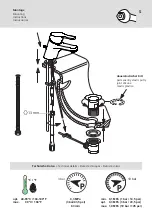 Предварительный просмотр 5 страницы Hansa PRADO 0140 2173 Mounting And Operating Instructions