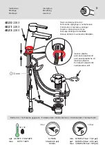 Preview for 17 page of Hansa TWEN 4020 2283 Mounting And Operating Instructions