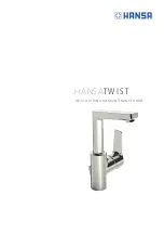 Предварительный просмотр 1 страницы Hansa TWIST 0901 2283 Installation And Maintenance Manual