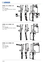 Предварительный просмотр 4 страницы Hansa TWIST 0901 2283 Installation And Maintenance Manual