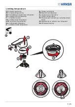 Preview for 13 page of Hansa TWIST 0901 2283 Installation And Maintenance Manual