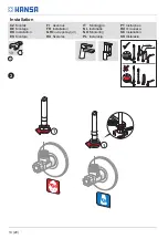 Предварительный просмотр 10 страницы Hansa TWIST 0954 2203 Installation And Maintenance Manual