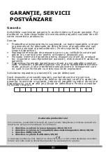 Preview for 83 page of Hansa WCF1K Series Operating Instructions Manual