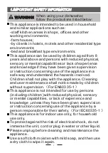 Preview for 3 page of Hansa ZIM 615H Instruction Manual