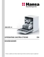 Hansa ZIM 676 H Operating Instructions Manual preview