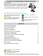 Preview for 2 page of Hansa ZIM 676 H Operating Instructions Manual