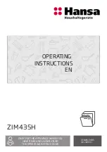 Preview for 1 page of Hansa ZIM435H Operating Instructions Manual