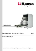 Предварительный просмотр 1 страницы Hansa ZWM 416 WH Operating Instructions Manual