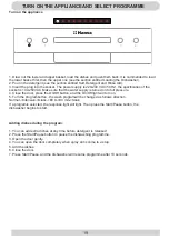 Предварительный просмотр 19 страницы Hansa ZWM 416 WH Operating Instructions Manual