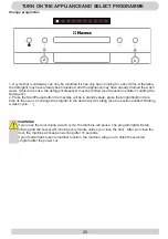 Предварительный просмотр 20 страницы Hansa ZWM 416 WH Operating Instructions Manual