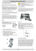 Предварительный просмотр 22 страницы Hansa ZWM 416 WH Operating Instructions Manual