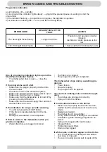 Предварительный просмотр 23 страницы Hansa ZWM 416 WH Operating Instructions Manual