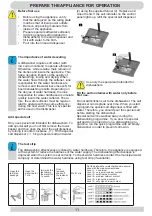 Preview for 11 page of Hansa ZWM 627 WEB Operating Instructions Manual