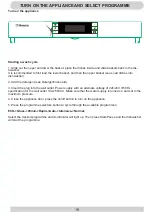 Preview for 19 page of Hansa ZWM 627 WEB Operating Instructions Manual