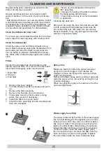 Preview for 22 page of Hansa ZWM 627 WEB Operating Instructions Manual