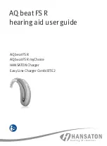 Preview for 1 page of Hansaton AQ beat FS R User Manual