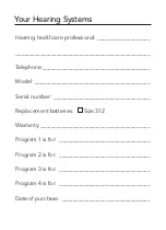 Preview for 3 page of Hansaton flow 2-312 M Instructions For Use Manual