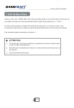 Preview for 3 page of HANSCRAFT Evolution 25 Installation Instructions Manual