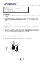 Preview for 6 page of HANSCRAFT Evolution 25 Installation Instructions Manual