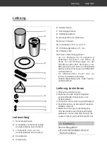 Preview for 3 page of Hanseatic 822120 User Manual