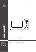 Preview for 1 page of Hanseatic AG720CE6-PM User Manual